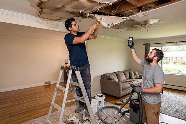 Ceiling Water Damage Restoration Lake Elsinore