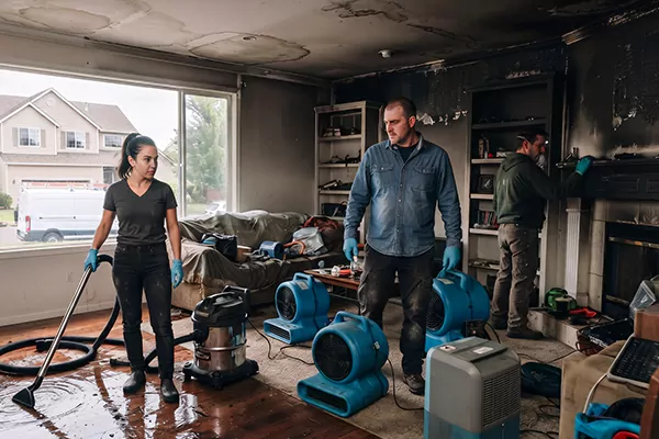 Smoke and Water Damage Restoration Lake Elsinore