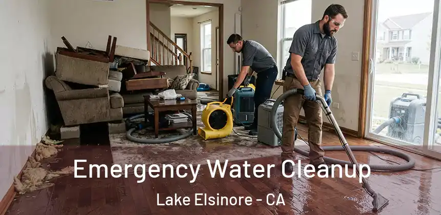  Emergency Water Cleanup Lake Elsinore - CA