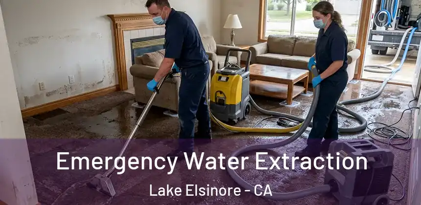  Emergency Water Extraction Lake Elsinore - CA