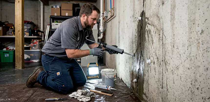 Basement Leak Repair From Inside in Lake Elsinore