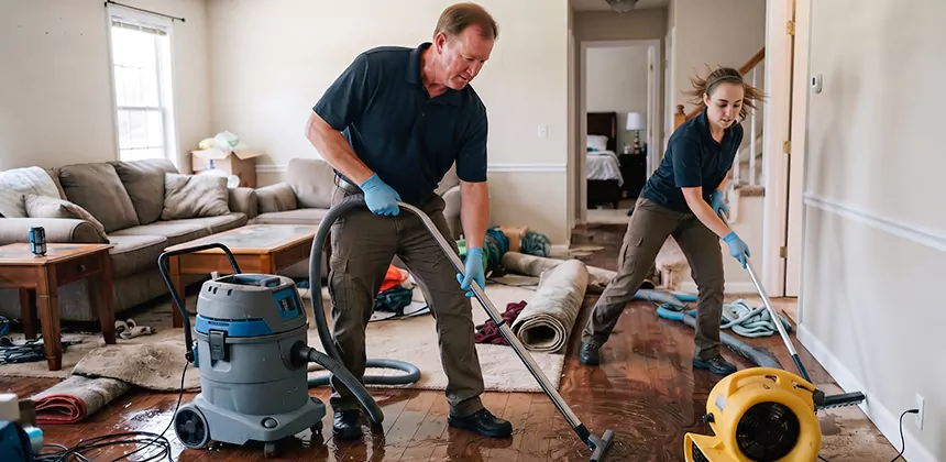 Hidden Leak Clean Up in Lake Elsinore