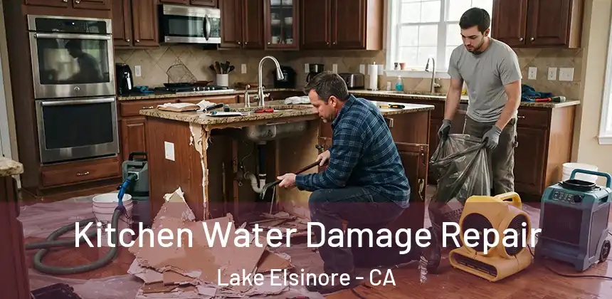  Kitchen Water Damage Repair Lake Elsinore - CA