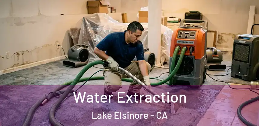  Water Extraction Lake Elsinore - CA