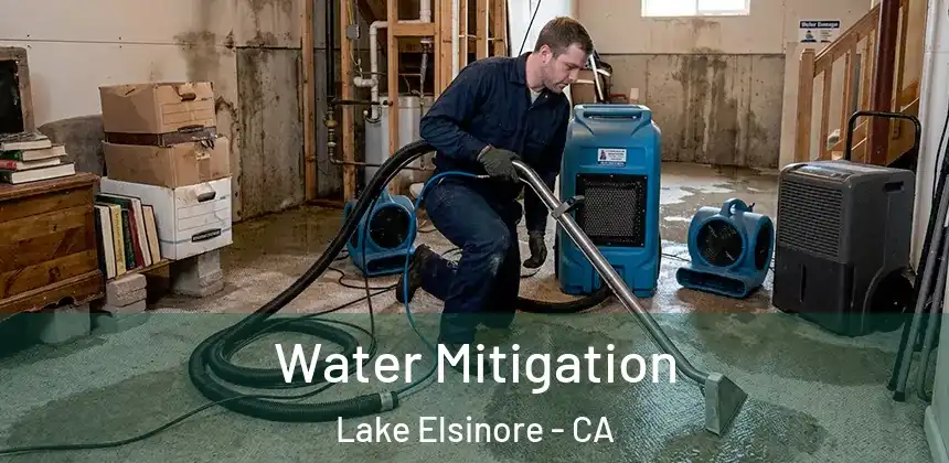  Water Mitigation Lake Elsinore - CA